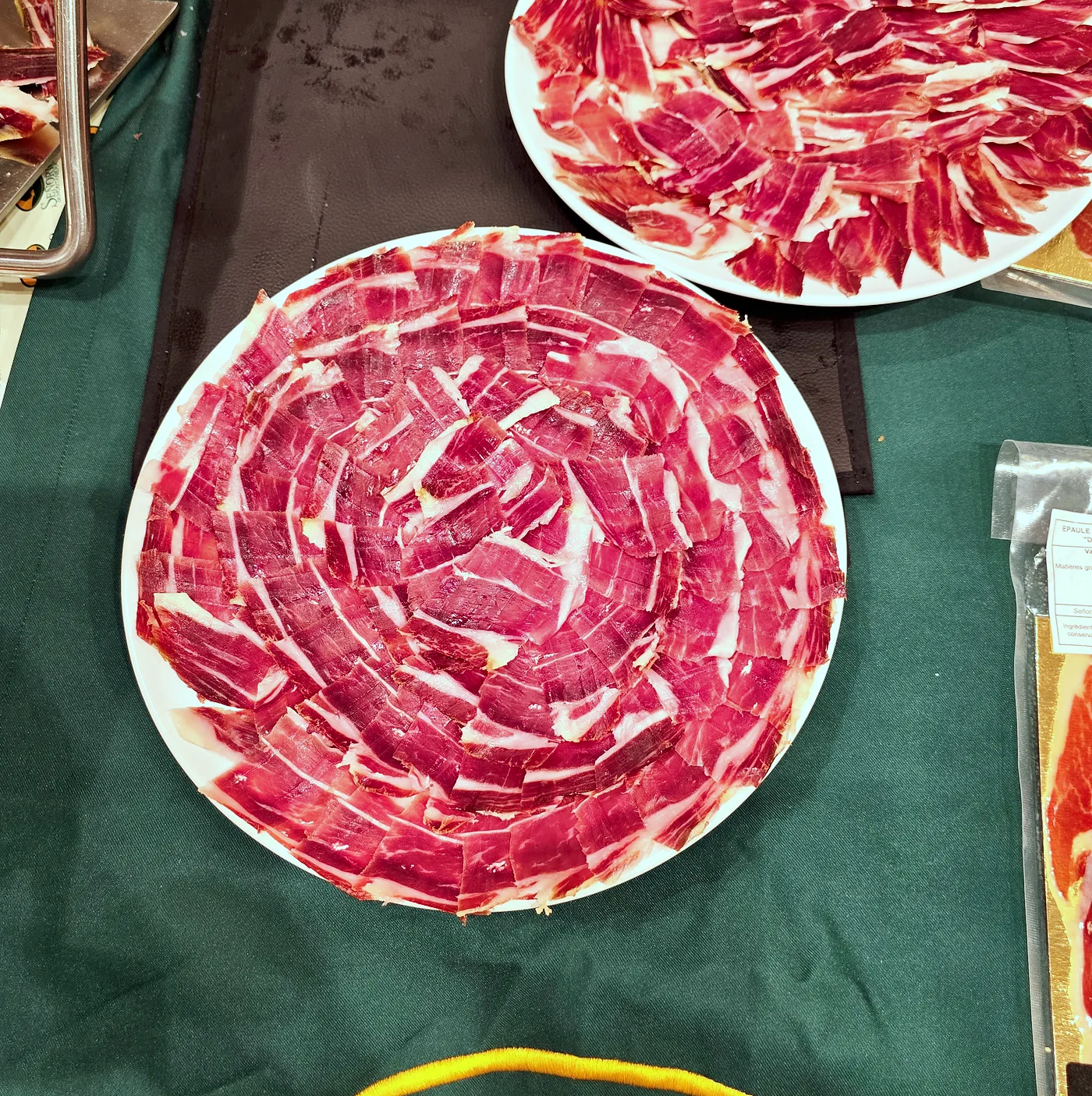 Assiette de jambon ibérique Bellota