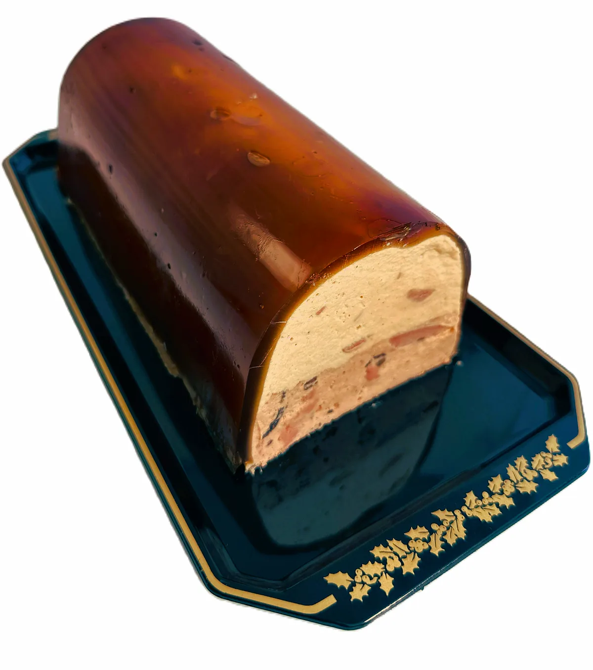 Terrine décorée cuite au four